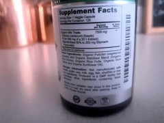 Zazzee Organic Milk Thistle: 30:1 Extract, 80% Silymarin, 120 Vegan Caps, USA Ma
