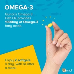 Fish Oil Omega 3 Mini Softgels, 1000mg Omega 3 EPA + DHA, Ultra Pure Suppleme…