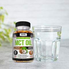 Pure MCT Oil 2000mg serving, C8 C10 Weight Loss, Energy, Inflammation Capsules
