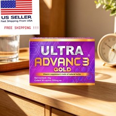 Ultra Advance Vitamin & Mineral Supplement 30 Capsules 500 mg