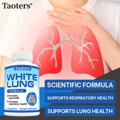 White Lung – Lung Cleanse & Detox.Support Lung & Respiratory Health