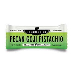 Lot of 5: Thunderbird Bar Pecan Goji Pistachio Gluten-Free, see description