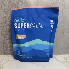 NELLO SUPER CALM Calming Drink Mix Raspberry Lemonade 20 servings – 5/2027 Exp