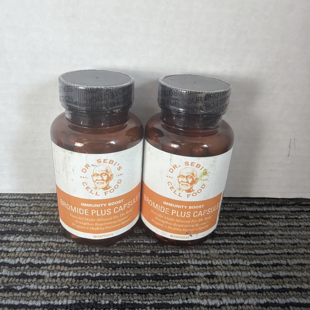 Dr. Sebis Cell Food Bromide Plus Irish Sea Moss w/ Bladderwrack Immunity-2 Pack