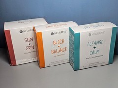 Neora NeoraFit -Set of 3 – Slim + Skin – Block + Balance – Cleanse + Calm – New!