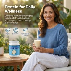 Total Soy Vanilla Shake 1.2 lb – Low Sugar, Ideal for Health-Conscious Adults