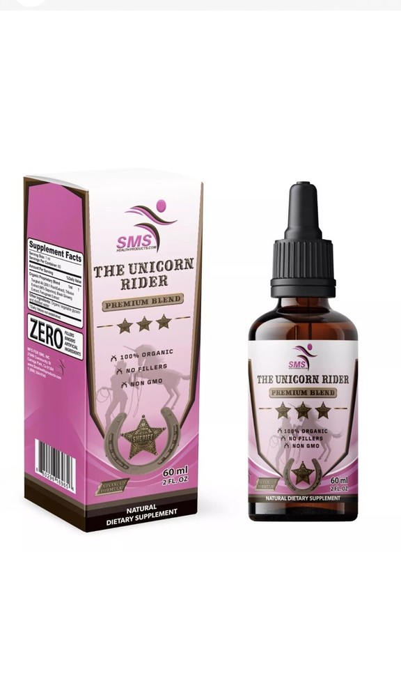 THE UNICORN RIDER DIETARY SUPPLEMENT DROPS TINCTURE 2 FL OZ ORGANIC