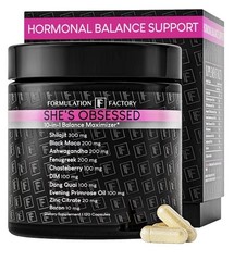 Formulation Factory She’s Obsessed Hormonal Balance Support for Women 120capsule