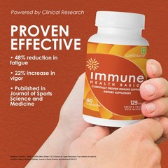Immune Health Basics Ultra Strength Immunity – Clinically Proven Immune Suppo…