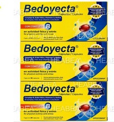 NUTRITIONAL SUPPLEMENT: Bedoyecta 3 boxes of 30 capsules each