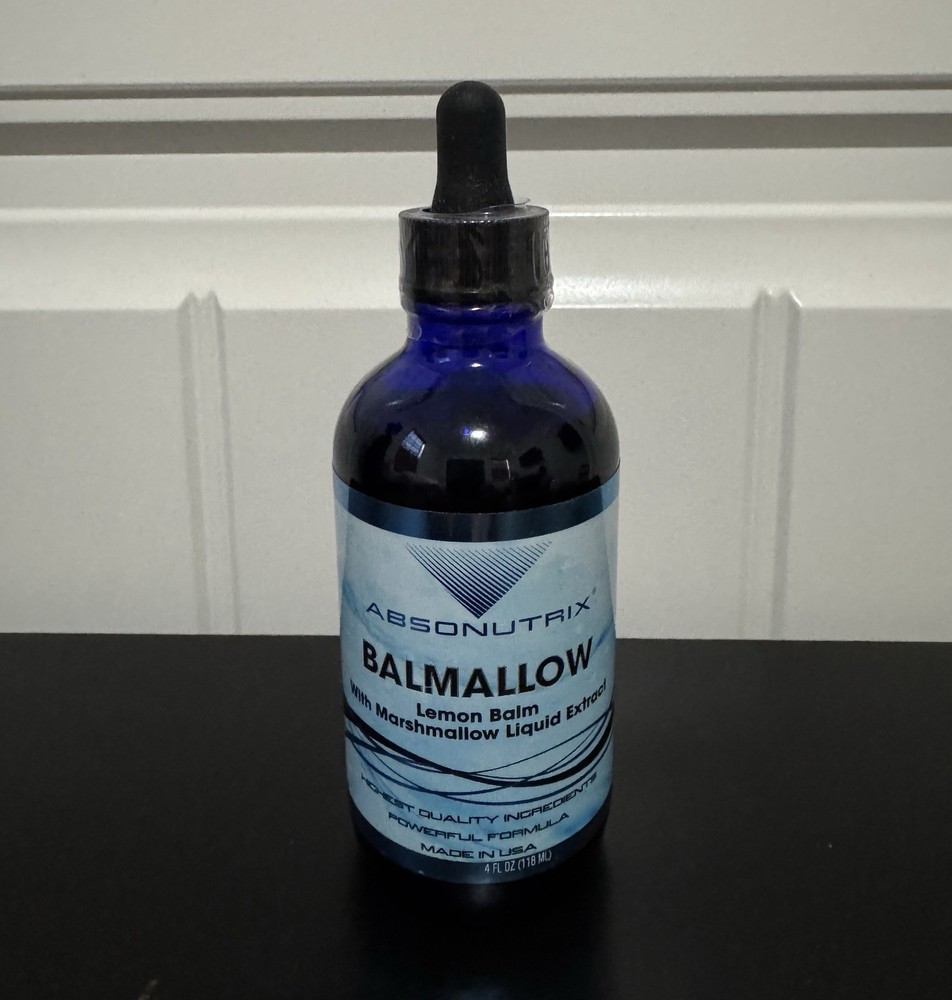 Balmallow Lemon Balm Marshmallow Liquid Extract 4fl oz/390mg (302 servings)