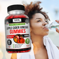 Slimming Apple Cider Vinegar Gummies, Weight Loss & Appetite Suppressant 60ct