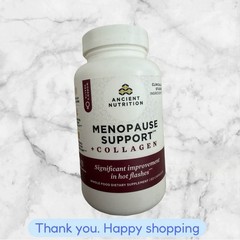 Ancient Nutrition Menopause Support + Collagen 60 Capsules EXP10/26+ NEW SHIP