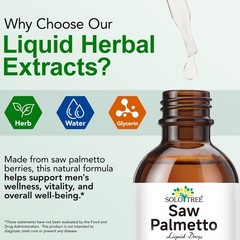 60ML Saw Palmetto Oil Drops – Pure Vegan for prostate health and vitality