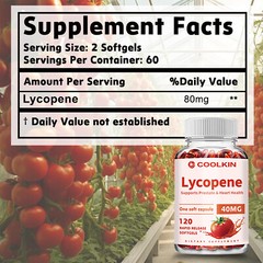Lycopene 40mg – Prostate Support, Skin & Heart Health, High Protency Antioxidant