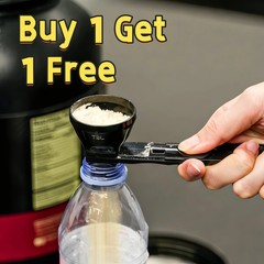 [Buy 1 Get 1 Free] Protein Powder Sliding Spoon,High Quality Funnel for Pre Work