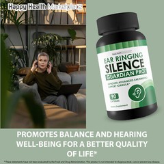 Ear Ringing Silence Guardian Pro – Improved Advanced Ear Ringing Support Formula