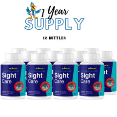 Sight Care- Eye Health Dietary Supplement-Vision Support with Lutein- 12 Bottles