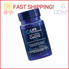 Life Extension Super Ubiquinol CoQ10 with Enhanced Mitochondrial Support, Potent