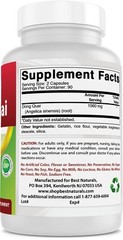 3 Pack Best Naturals Dong Quai 530 mg 180 Capsules