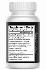 ERUPTION Male Performance Support – Energy, Stamina & Vitality Formula