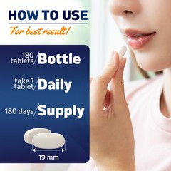 2- Pack- Vitamatic Magnesium Glycinate 500mg per Tablet – 180 Vegetarian Tablets