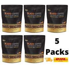 5x Blazo Coffee Instant Coffee Mix 29 IN 1 Vitamin B6 Slimming Herbs Healthy