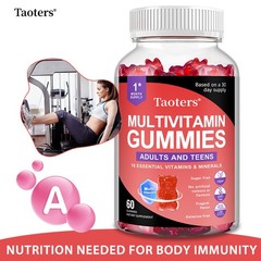 Multivitamin A, C, D, E, B12, B6 And B2+ Immune Support, Promote Bone Growth