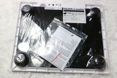 Health o meter Digital Bathroom Scale 400 lb Capacity Large Display White NEW