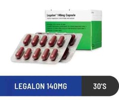 LEGALON 140mg by Madaus Germany Traditionally used for liver 30’s