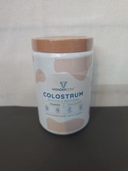 WonderCow Colostrum Powder Chocolate 7.4 oz Dietary Supplement Whole Bovine New