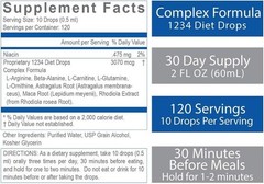 Creative Bioscience 1234 Diet Drops- 2 bottles