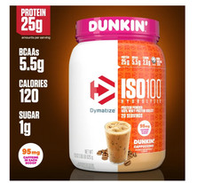 Dymatize ISO100 Hydrolyzed Whey Cappuccino 25g Protein 20 Servings