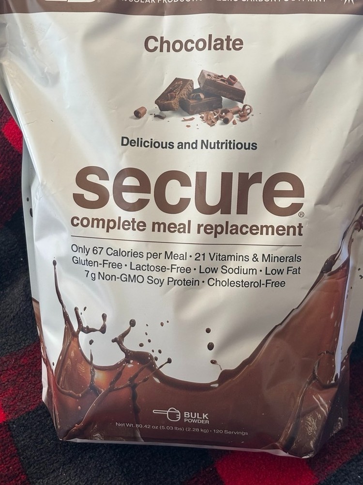 Andrew Lessman Secure Complete Meal Replacement Chocolate 120 Servings BB 11/27
