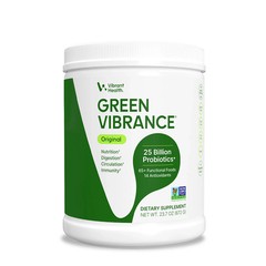 Vibrant Health, Green Vibrance, Vegan Superfood Powder, Boost Energy, 60 Serving