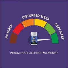 30/60/120 Melatonin Plus Sleep Aid, Fall Asleep + Stay Asleep, Sleep Supplement