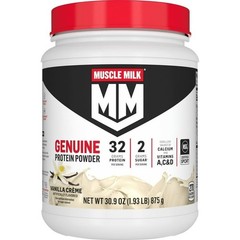 Muscle Milk Genuine Vanilla Creme Protein Powder NSF Certified Sport 30.9 oz