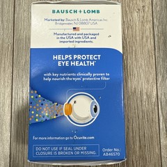 Bausch & Lomb Ocuvite Adult 50+ Eye Vitamin & Mineral Supplement Minigels, 90 Ct