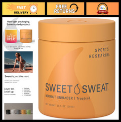 Sweet Sweat Workout Enhancer – Fitness Gel for Weight Loss & Muscle Recovery