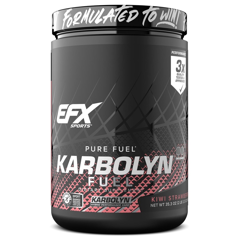 EFX Sports Karbolyn Fuel | FastAbsorbing Carbohydrate Powder | Carb Load, Sus…