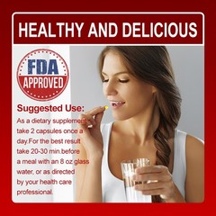 120 Capsules Premium Berberine HCL 1200mg High Potency Blood Sugar Support US