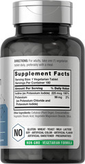 Potassium 99Mg with Iodine 225Mcg | 180 Tablets | Vegetarian | Gluten Free