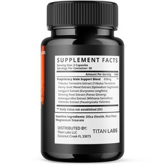 (5 Pack) Primal Storm Advanced Male Support Supplement PrimalStorm 300 Capsules