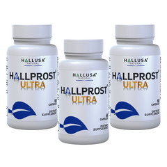 HALLPROST ULTRA Prostate Pills – Inflamed Prostate – Prostatitis – 180 Capsules