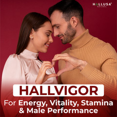 HALLPROST ULTRA 60 caps + Free HALLVIGOR 60 Caps | Prostate Health Supplements