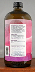 Heritage Store Organic Castor Oil 32 FL OZ (946 ml) Nourishing Treatment Glass