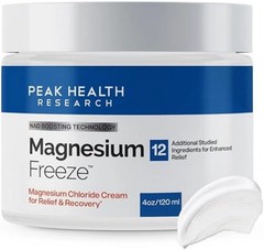 Freeze Magnesium -Topical Magnesium Cream with Niacinamide For Joints Low Back