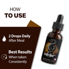 Jungle Beast MAX Drops Prostate Health for Men, JungleBeast MAX Drops (1 Pack)