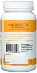 Manitoba Harvest Hemp Seed Oil 120 sgels (Pack of 3)