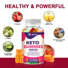 Keto BHB Diet Gummies -Fat Burner ACV Weight Loss Appetite Suppressant 150,000mg